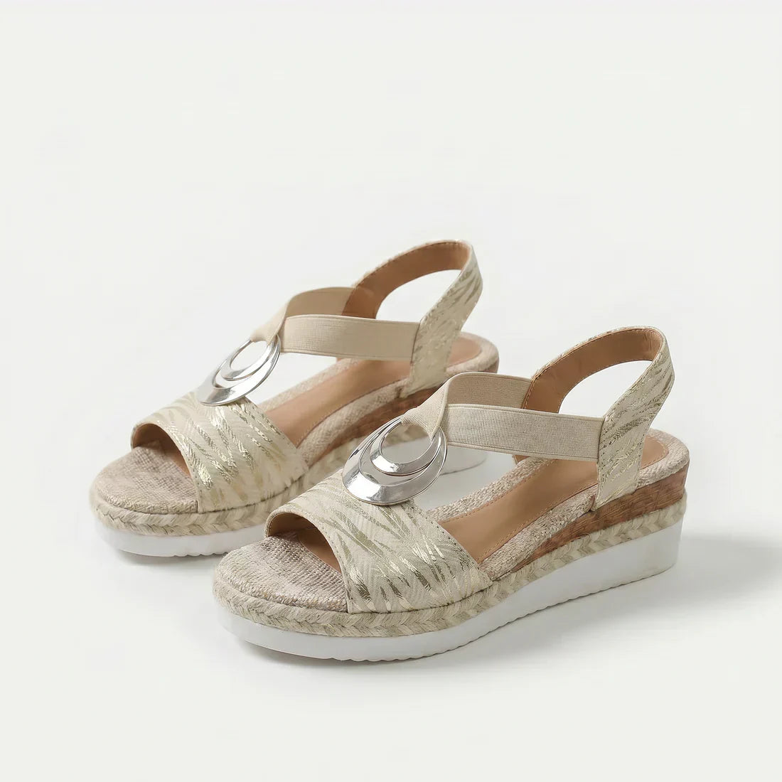 Beige/Argent / 45